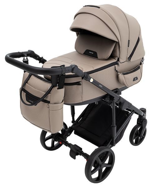 Коляска 2 в 1 Adamex Zico Eco Sa-9 темний капучино 680853 фото