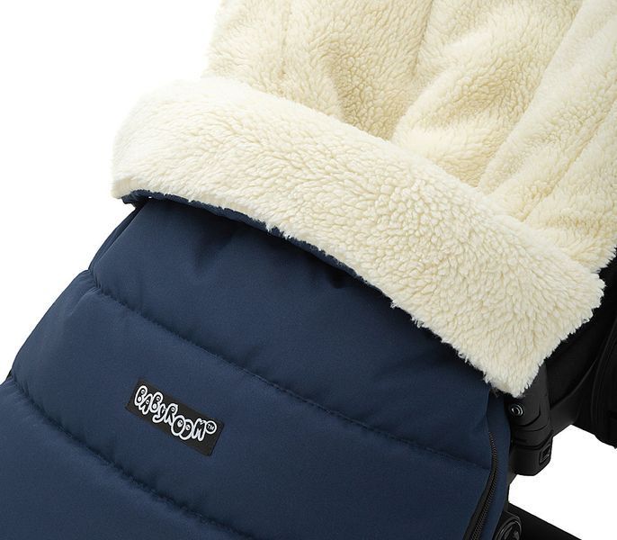 Зимовий конверт Babyroom Wool N-20 navy blue темно-синій 626134 фото