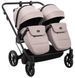 Коляска 2 в 1 для двійні Adamex Leo Duo Tip TK-72 капучино 681142 фото 7