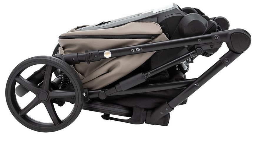 Коляска 2 в 1 Adamex Zico Eco Sa-9 темний капучино 680853 фото