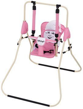 Гойдалка Babyroom Casper світло-рожевий / білий 623784 фото