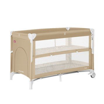 Манеж CARRELLO Porta CRL-18103 Sand Beige со вторым дном /1/ MOQ 109015 фото