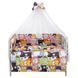 Дитяча постіль Babyroom Gold RG-08 білий (великі звірята) 681906 фото 1