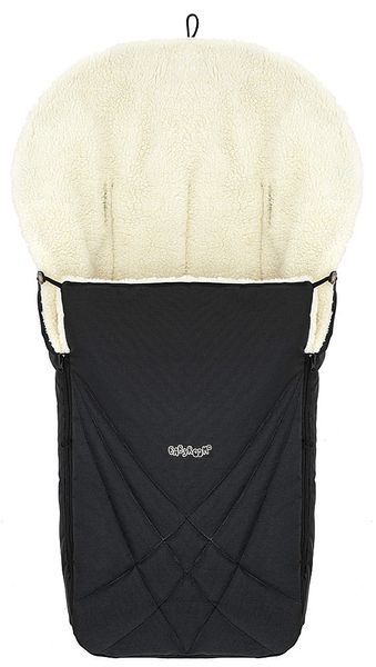 Зимний конверт Babyroom Wool N-8 black черный 626123 фото