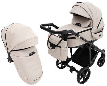 Коляска 2 в 1 Adamex Zico Eco Sa-7 латте 680851 фото