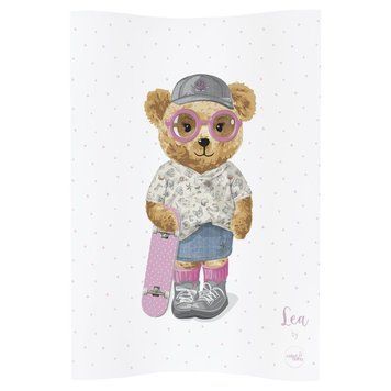 Повивальний матрац мʼякий Ceba Baby Soft profiled changing mat COSY (48x70 cm) W-104-132-684 fluffy puffy lea 681590 фото