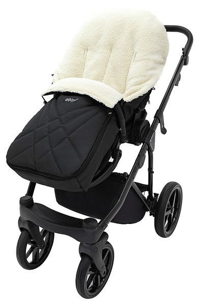 Зимний конверт Babyroom Wool N-8 black черный 626123 фото