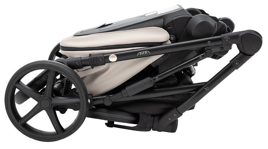 Коляска 2 в 1 Adamex Zico Eco Sa-7 латте 680851 фото