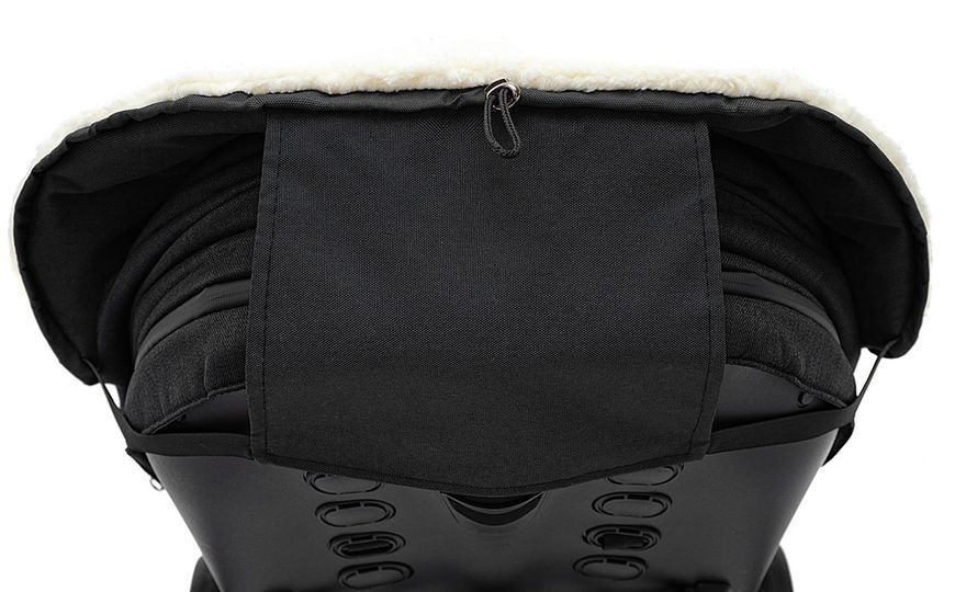 Зимний конверт Babyroom Wool N-8 black черный 626123 фото