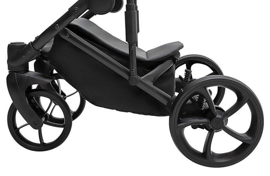 Коляска 2 в 1 Bair Onyx Soft OS-747 черный 680957 фото