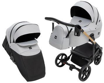 Коляска 2 в 1 Bair Onyx Soft OS-218 серый 680955 фото