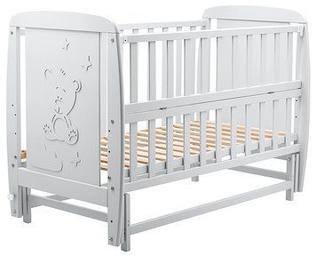 Ліжко Babyroom Умка DUMO-02 маятник, відкидний бік бук сірий 626200 фото