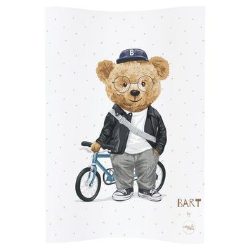 Повивальний матрац мʼякий Ceba Baby Soft profiled changing mat COSY (48x70 cm) W-104-132-686 fluffy puffy bart 681591 фото