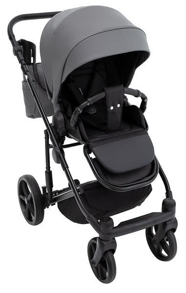 Коляска 2 в 1 Adamex Zico Eco Sa-4 тёмно-серый 680850 фото