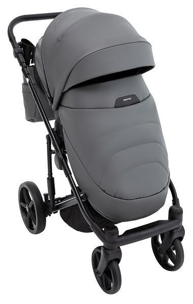 Коляска 2 в 1 Adamex Zico Eco Sa-4 тёмно-серый 680850 фото