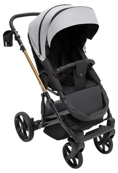 Коляска 2 в 1 Bair Onyx Soft OS-218 серый 680955 фото