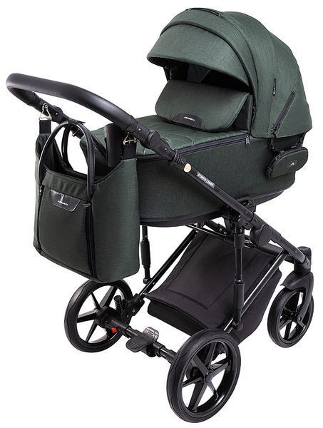 Коляска 2 в 1 Adamex Porto Light Lux TK-50 темно-зеленый 625962 фото