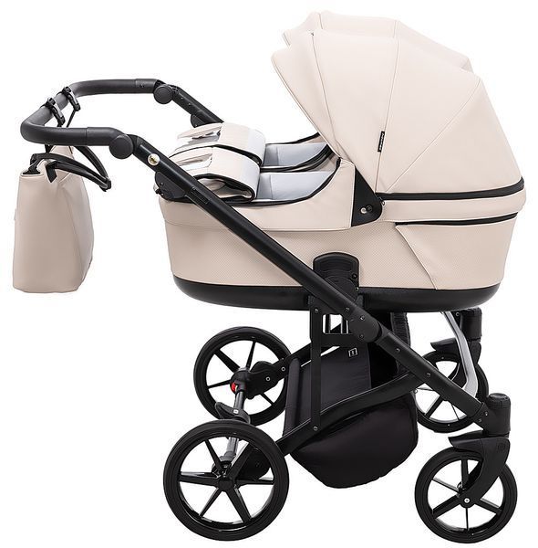 Коляска 2 в 1 для двойни Adamex Leo Duo Eco SA-7 лат. 681144 фото