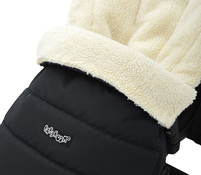 Зимний конверт Babyroom Wool N-20 black черный 626131 фото