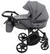 Коляска 2 в 1 Adamex Zico Eco Sa-4 тёмно-серый 680850 фото 3