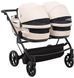 Коляска 2 в 1 для двойни Adamex Leo Duo Eco SA-7 лат. 681144 фото 6