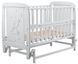 Кровать Babyroom Умка DUMO-02 маятник, откидная сторона бук серый 626200 фото 3