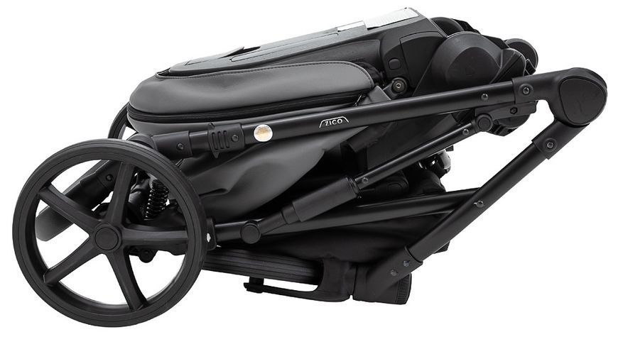 Коляска 2 в 1 Adamex Zico Eco Sa-4 тёмно-серый 680850 фото
