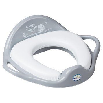 Накладка на унітаз м'яка Tega OWLS Soft Toilet Trainer SO-020-106 grey (сірий) 681428 фото