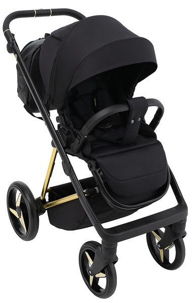 Коляска 2 в 1 Adamex Blanc Special Edidion PS-699 черный 680863 фото