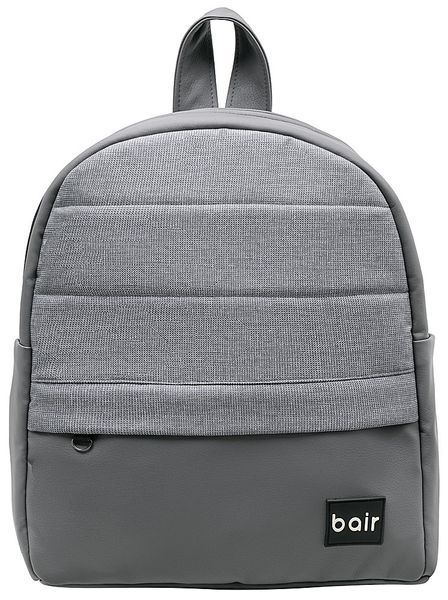 Коляска 2 в 1 для двійні Bair Kiwi DUO Soft BKP-218 сірий 681104 фото