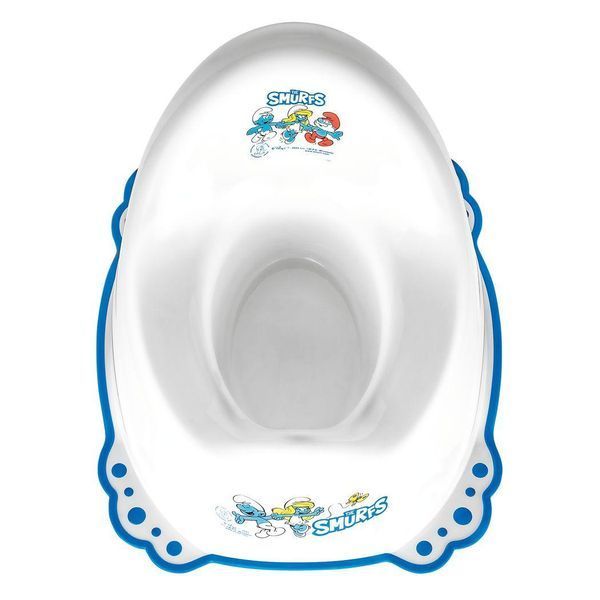 Горщик з антиковзаючим покриттям Maltex The Smurfs Chamber pot with anti slip rubber 1411_37 white (білий) 681526 фото
