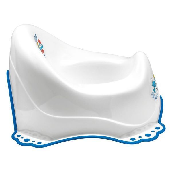 Горщик з антиковзаючим покриттям Maltex The Smurfs Chamber pot with anti slip rubber 1411_37 white (білий) 681526 фото