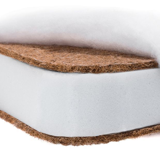 Матрас Babyroom Oval OKPK-80 80x60x11 белый 625558 фото