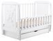 Ліжко Babyroom Умка DUMYO-3 маятник, ящик, відкидний бік бук білий 626201 фото 3