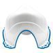 Горщик з антиковзаючим покриттям Maltex The Smurfs Chamber pot with anti slip rubber 1411_37 white (білий) 681526 фото 5