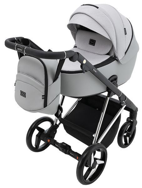 Коляска 2 в 1 Adamex Blanc Special Edidion PS-723/K світло-сірий 680865 фото