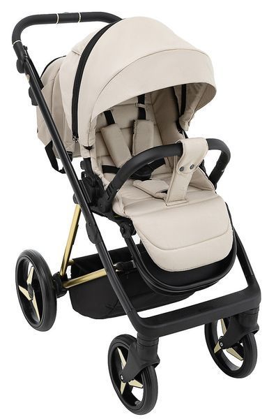 Коляска 2 в 1 Adamex Blanc Special Edidion PS-802 бежевый 680864 фото