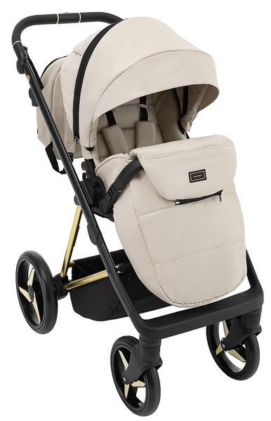 Коляска 2 в 1 Adamex Blanc Special Edidion PS-802 бежевый 680864 фото