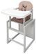 Стульчик-трансформер Babyroom Пеппи-250 серый капучино / шоколад (сова) 680974 фото 2