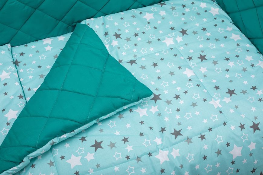Дитяча постіль Babyroom Dream-05 зелений (зірочки) 681801 фото